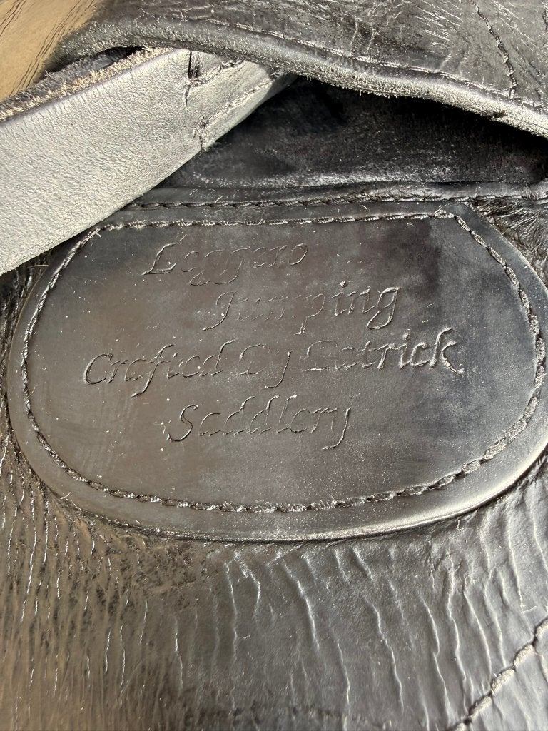 Patricks Saddle Spring/Event 17,5", Dieren en Toebehoren, L (17.5 inch), Aanpassysteem, Ophalen of Verzenden, Middel