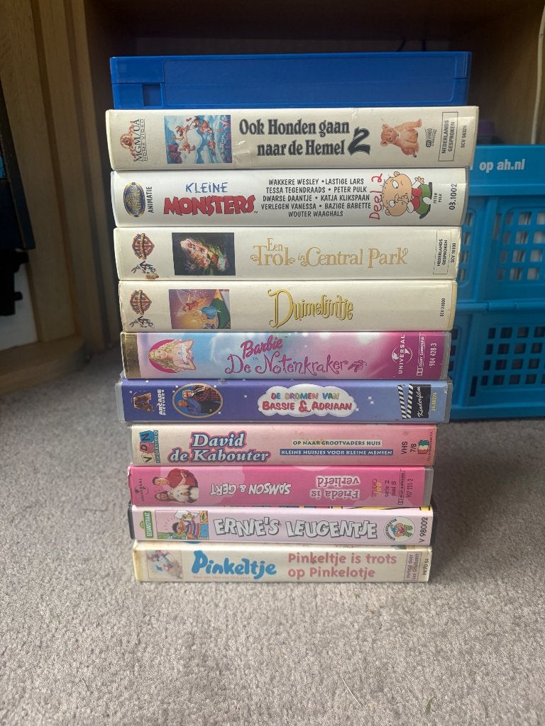 Originele videobanden - o.a. Warner Bros en Columbia, Cd's en Dvd's, Gebruikt, Alle leeftijden, Kinderfilm, VHS