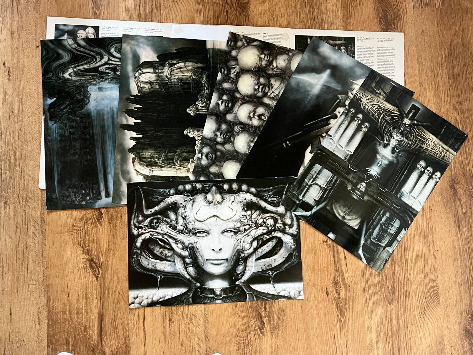 HR Giger 6 vintage posters, Boeken, Ophalen of Verzenden, Gelezen, Overige onderwerpen