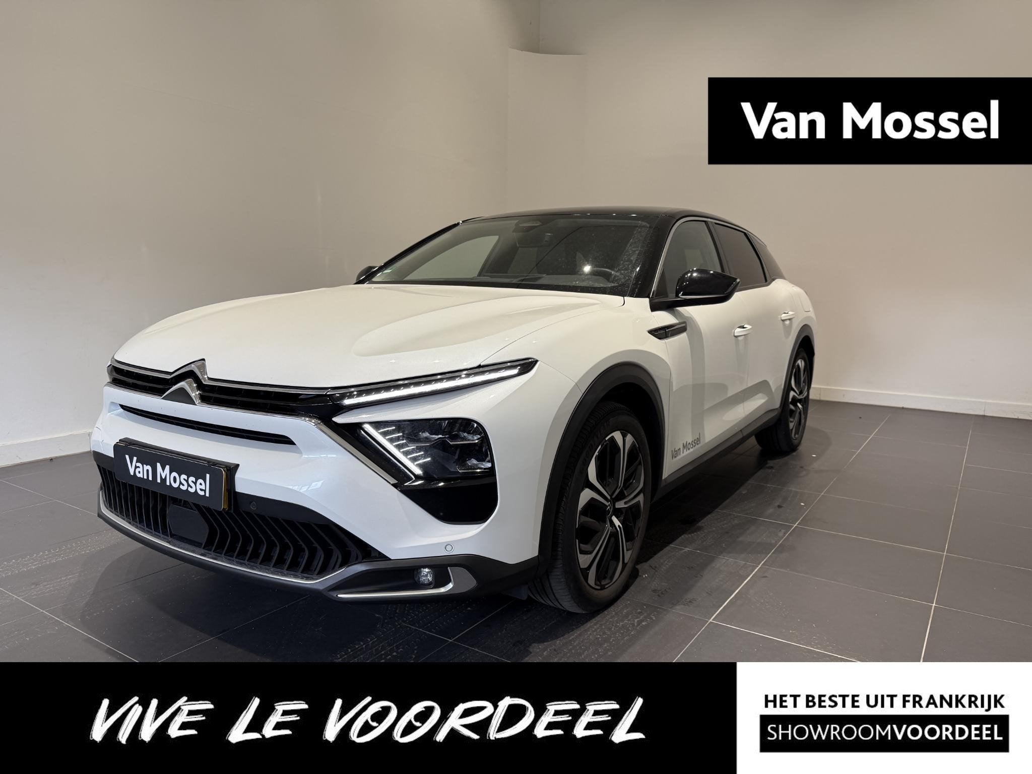 Citroen C5 X 1.6 Plug-in Hybrid 180 Business Plus | MASSAGE, Auto's, Citroën, Euro 6, 4 cilinders, Wit, Hybride Elektrisch/Benzine