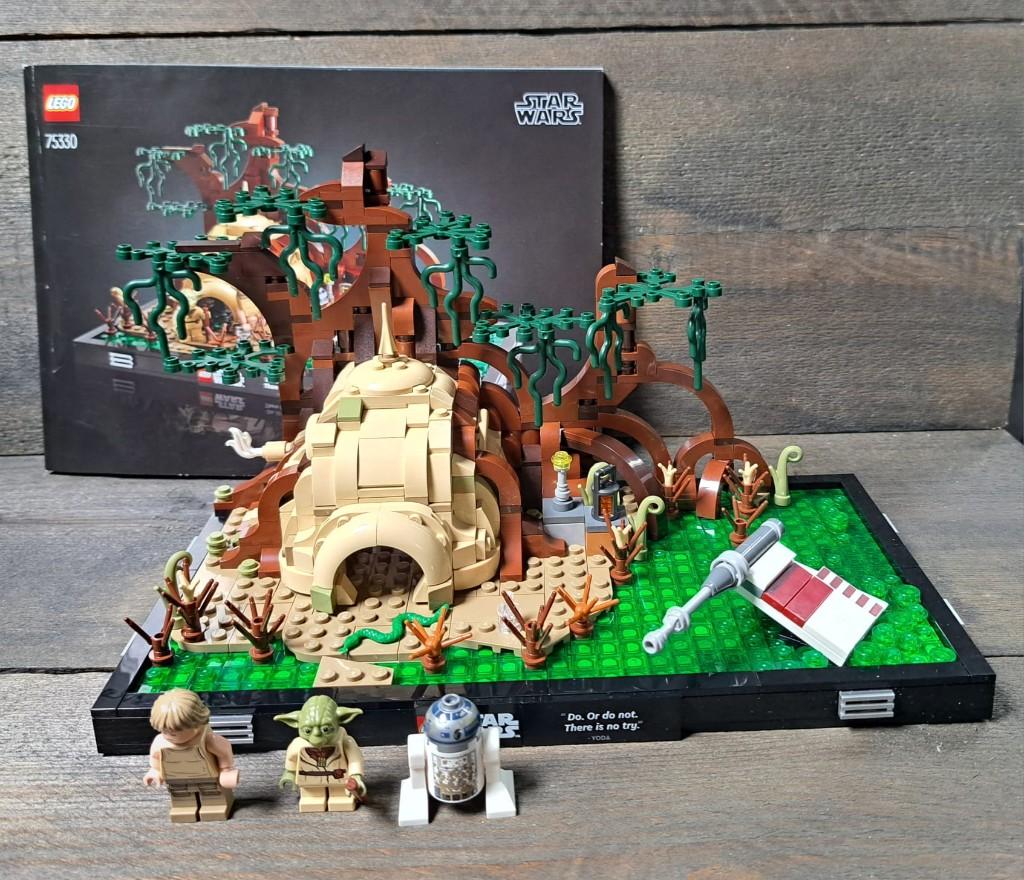 Lego Star Wars set 75330. Dagobah Jedi Training Diorama, Compleet, Star Wars, Lego, Ophalen of Verzenden