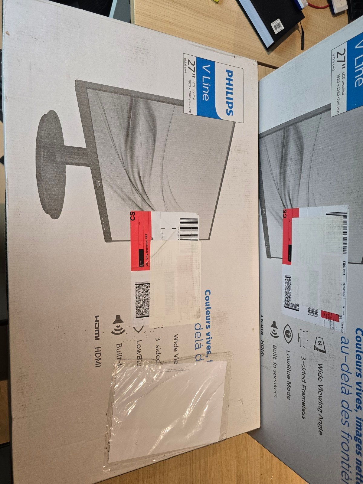2x 27" scherm Philips nieuw in doos 273V monitor, Computers en Software, Monitoren, Ophalen of Verzenden, Nieuw, Quad HD (2K)