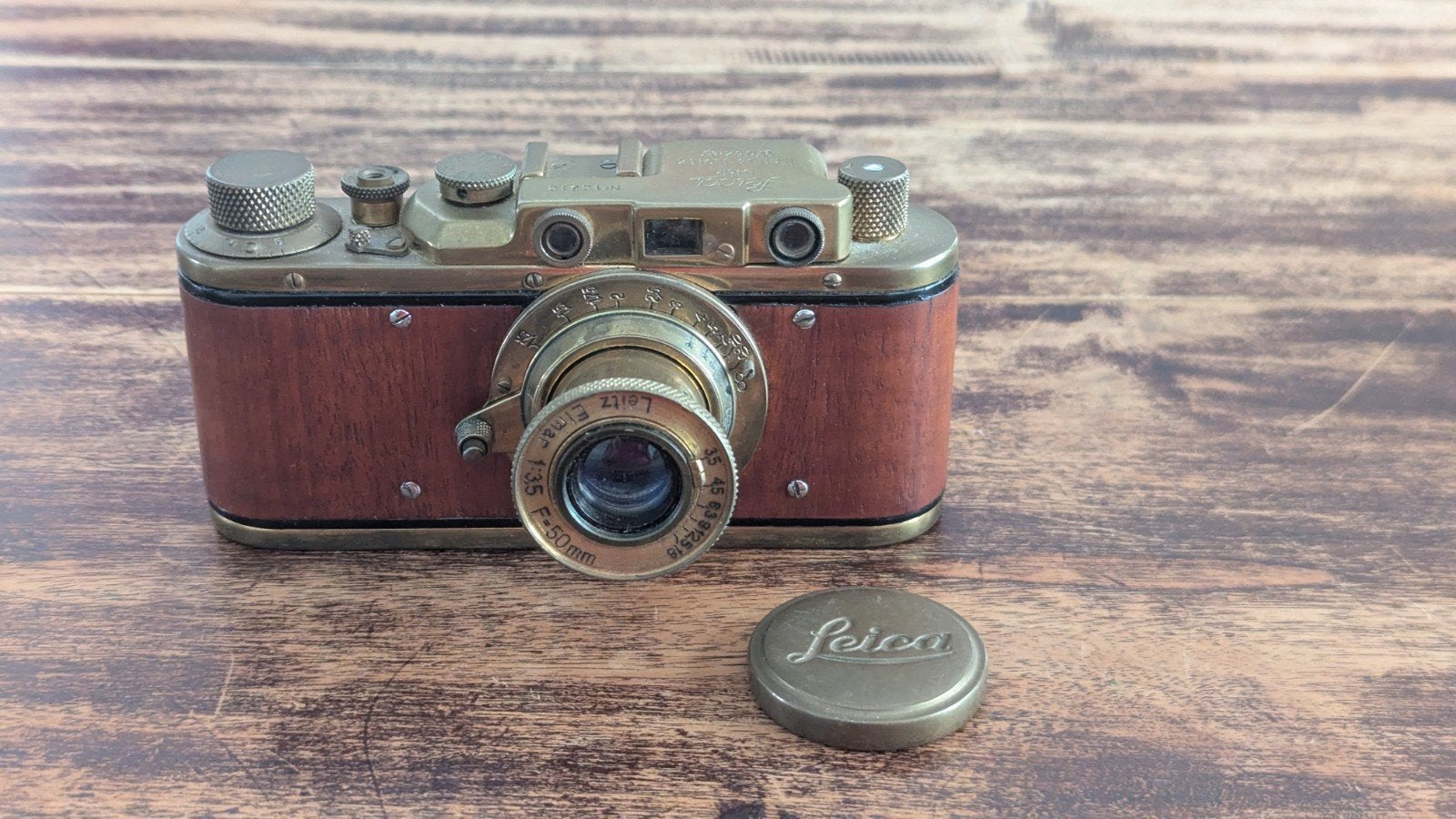 Leica Luxus II D.R.P. ERNST LEITZ WETZLAR uit 1928., Ophalen of Verzenden, 1940 tot 1960, Fototoestel