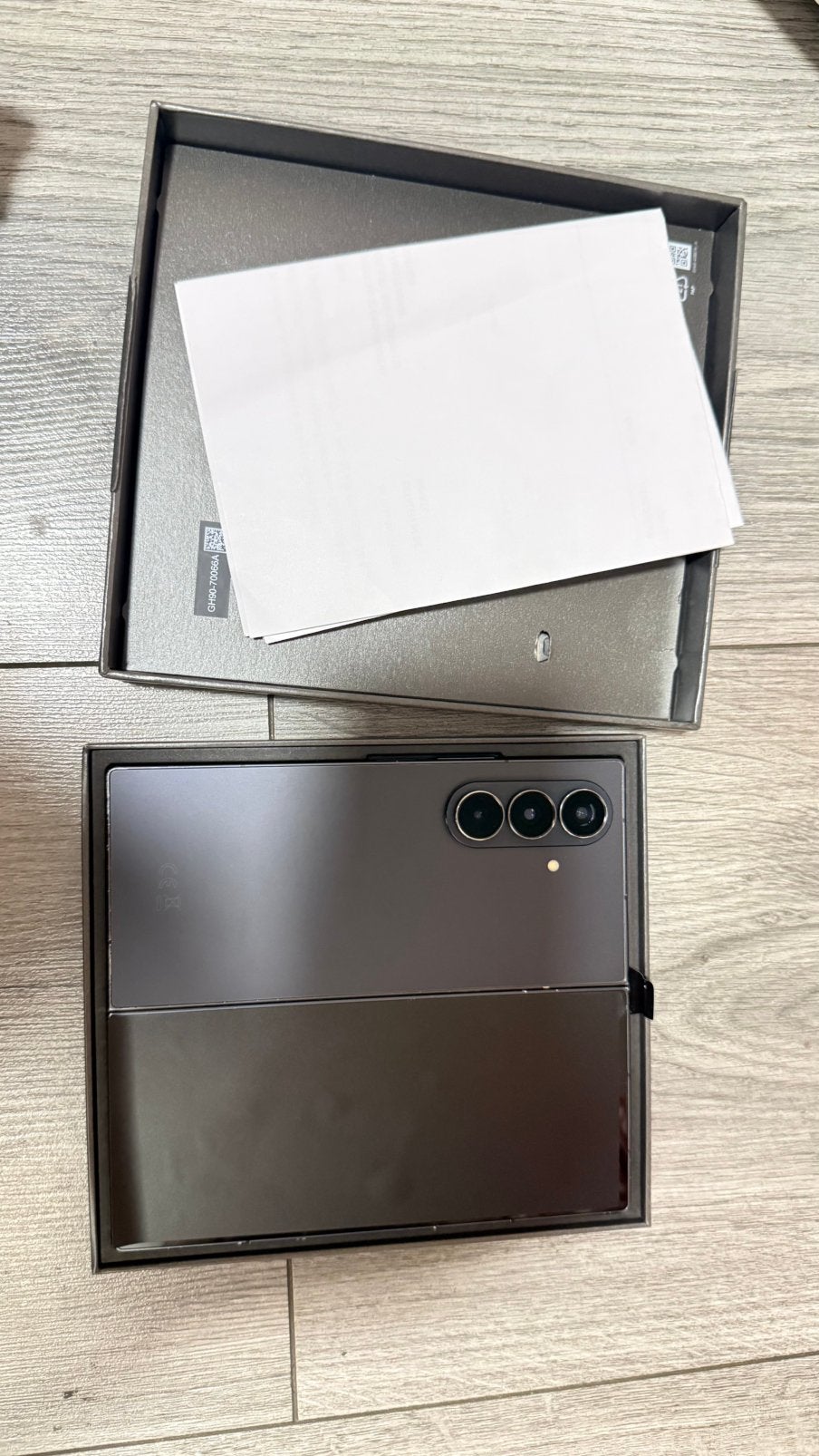 Zo goed als nieuwe Samsung Galaxy Z Fold 7, Zwart, Zo goed als nieuw, Galaxy Fold, 512 GB