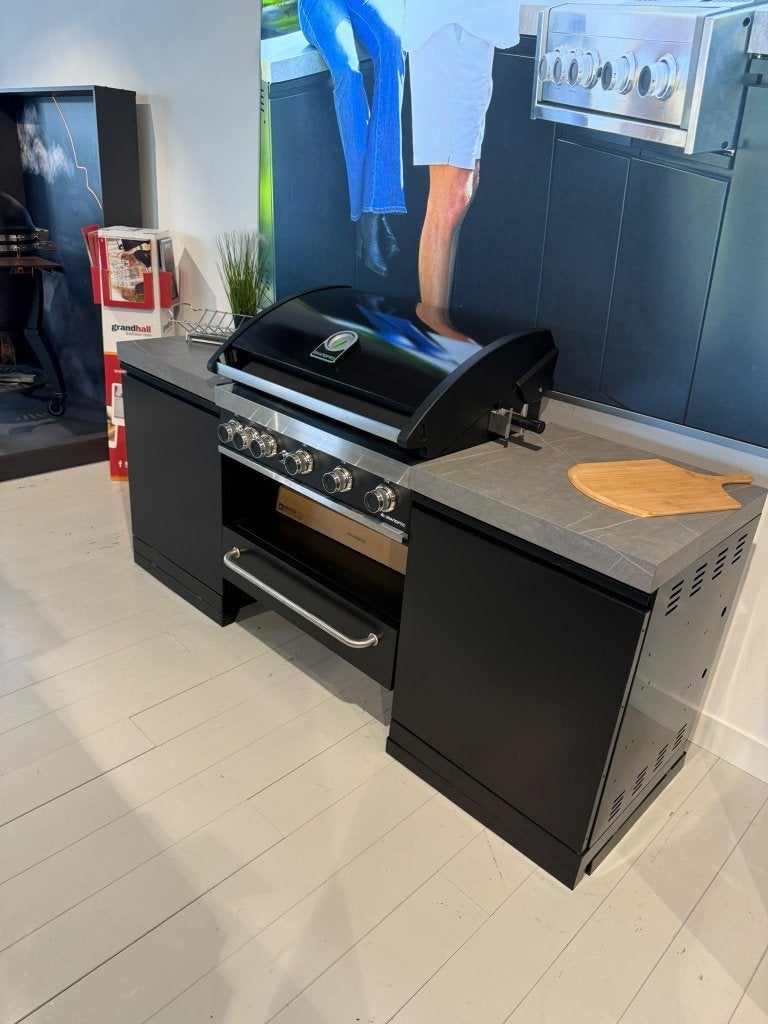 NIEUW | Grandpro Buitenkeuken + Gasbarbecue & Draaispit, Ophalen, Grandpro, Nieuw, Gas