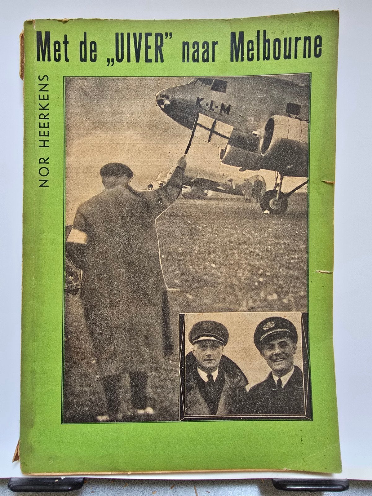 Met de "Uiver" naar Melbourne - Historisch Boekje, Ophalen of Verzenden, Gelezen, Overige typen
