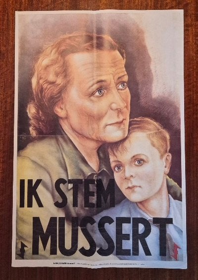NSB propaganda - Ik stem Mussert, Ophalen, Overige soorten, Nederland, Boek of Tijdschrift