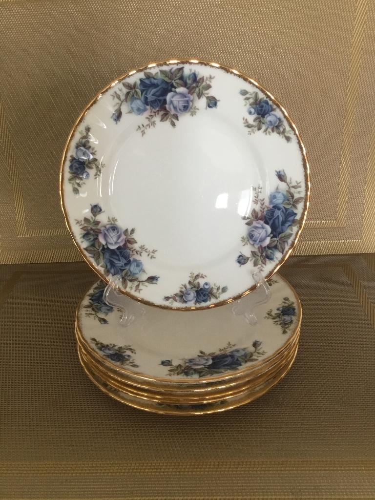 Royal Albert MOONLIGHT ROSE GEBAKSBORDJES, Ophalen of Verzenden
