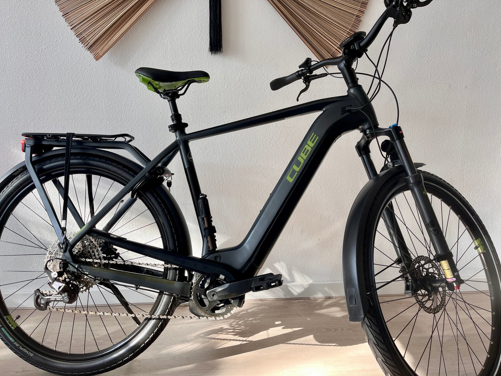 Cube Touring EXC 2022 –volledig onderhouden –perfecte staat, 1314AJ, Zo goed als nieuw, Cube, 50 km per accu of meer