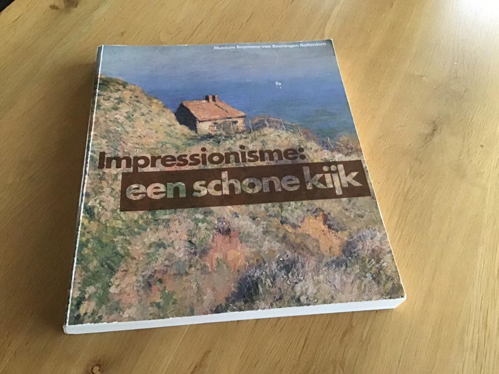 Impressionisme een schone kijk, museum boymans-van Beuningen, Ophalen of Verzenden, Zo goed als nieuw