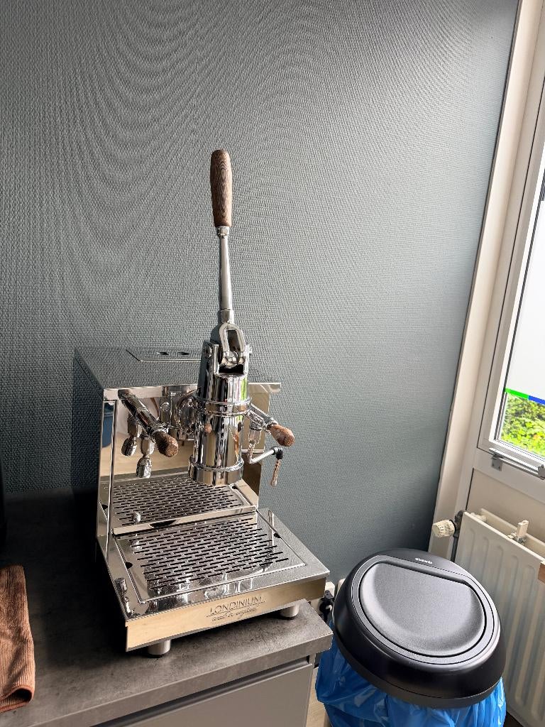 Londinium R24 — lever espressomachine in topstaat, Witgoed en Apparatuur, Koffiezetapparaten, Ophalen, Zo goed als nieuw, Espresso apparaat