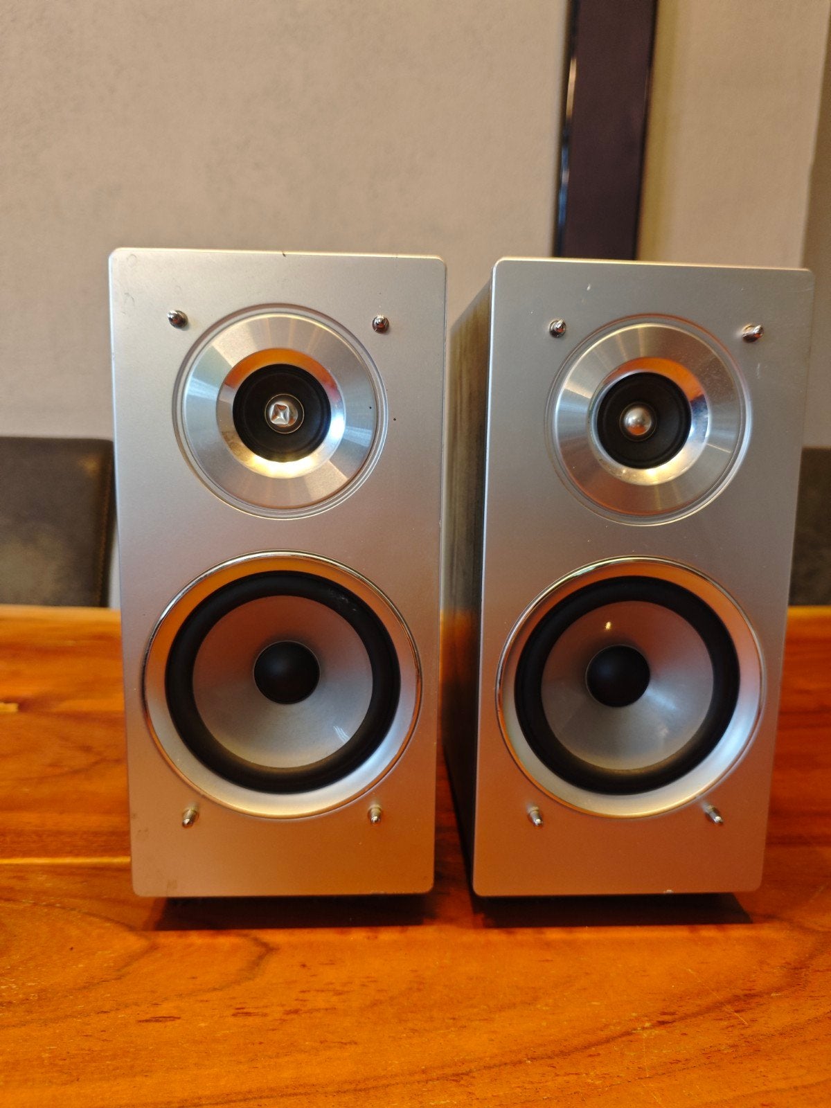 JVC SP-DD1F 2-weg speakers - 30W - set van 2, Stereo speakers, Gebruikt, JVC, Ophalen of Verzenden
