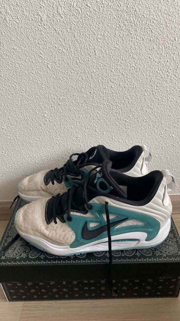 Nike KD 15 Teal basketbalschoenen maat 43, Kleding | Heren, Schoenen, Ophalen of Verzenden, Gedragen, Overige kleuren, Sportschoenen