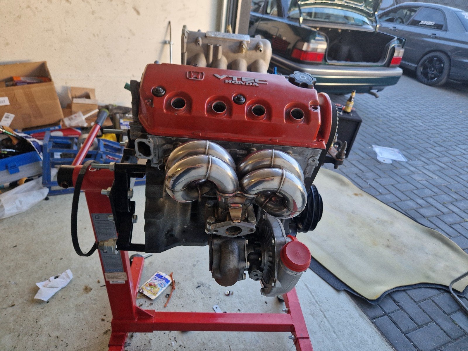 D16Z6 Vitara Turbo Motorblok, Ophalen, Gebruikt, Honda