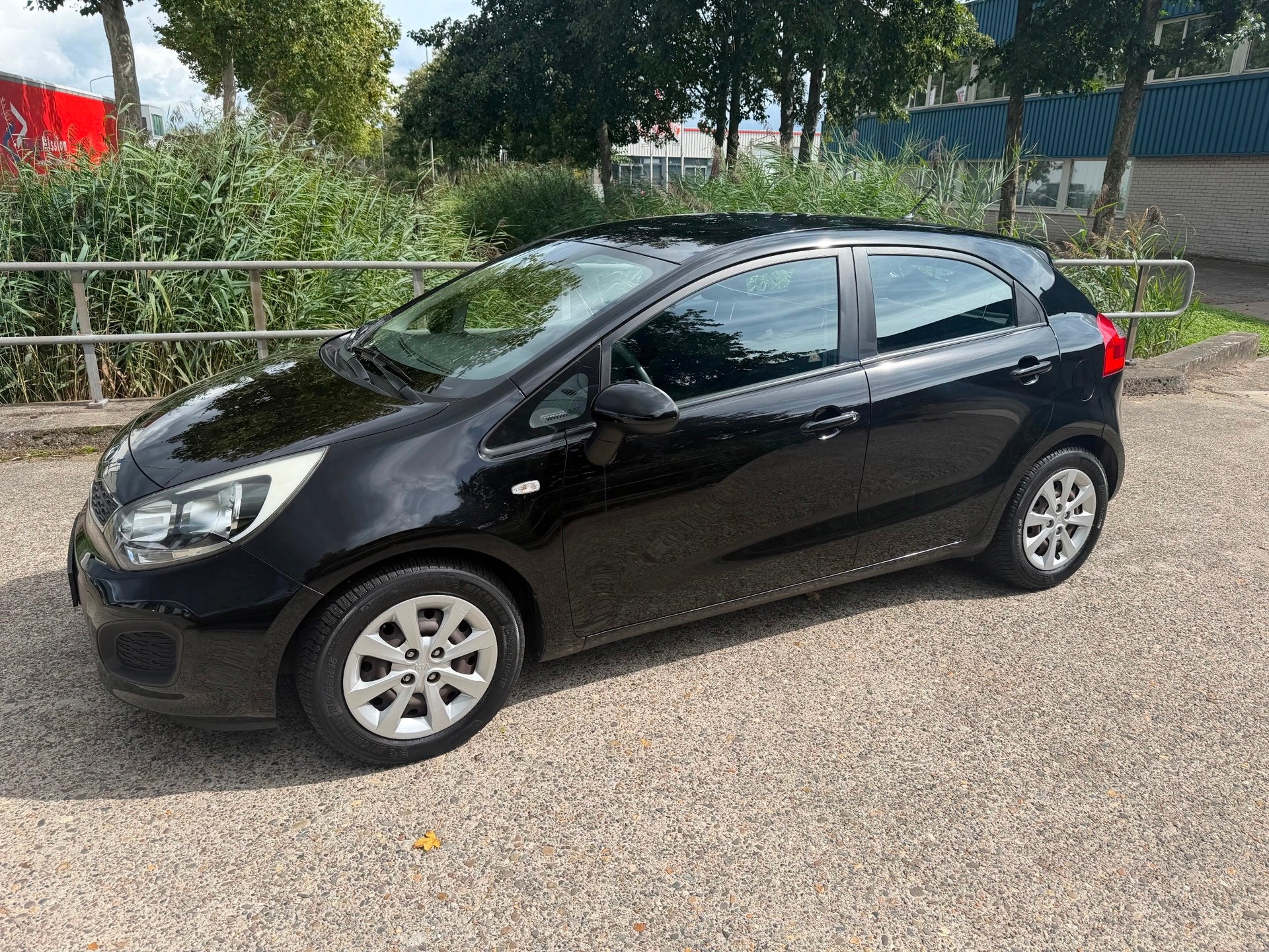Kia Rio 1.2 CVVT Comfort Pack!2013!5-deurs!Airco!, Auto's, Euro 5, Gebruikt, 4 cilinders, Elektrische ramen