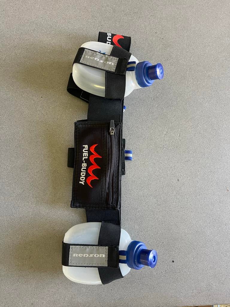 Fuel Buddy hardloopgordel met 3 flesjes, Overige merken, Gebruikt, Overige typen, Ophalen of Verzenden