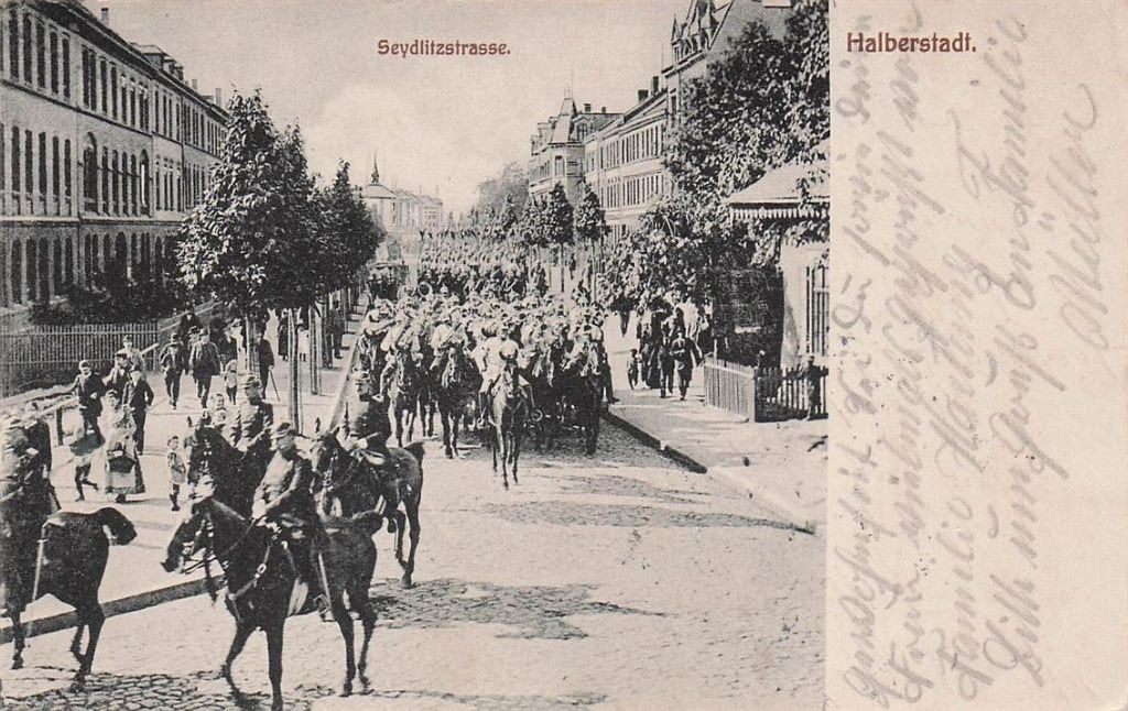 703-191-041 Seydlitzstrasse Halberstadt, Verzenden, Voor 1920, Duitsland