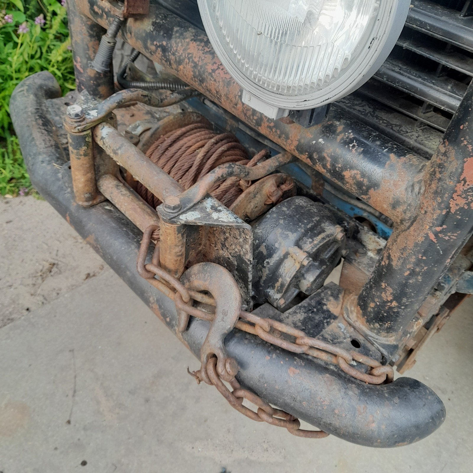 Mechanische lier toyota landcruiser hj60 hj61 bj40 bj45, Ophalen, Toyota