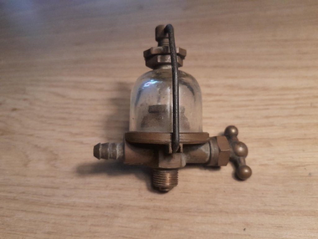 Oldtimer bromfiets / motor glazen benzinekraan, Ophalen, Gebruikt, Overige typen