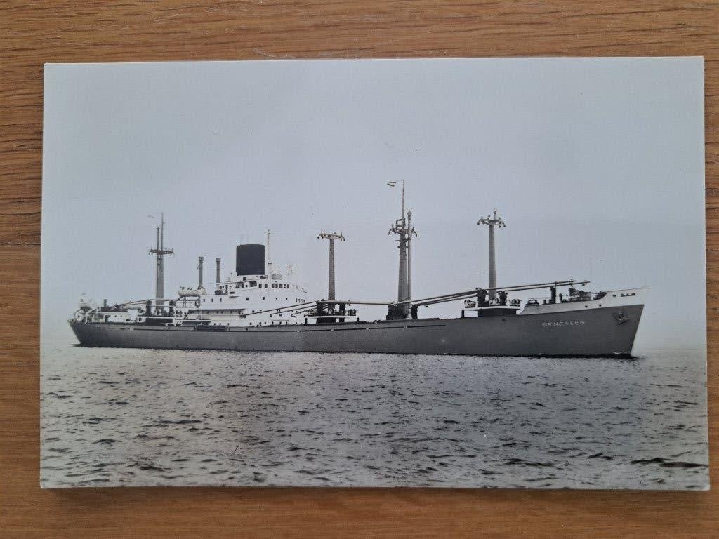 Rotterdamsche LLoyd SS Bengalen foto / fotokaart, Ophalen of Verzenden, Zo goed als nieuw, Kaart, Foto of Prent
