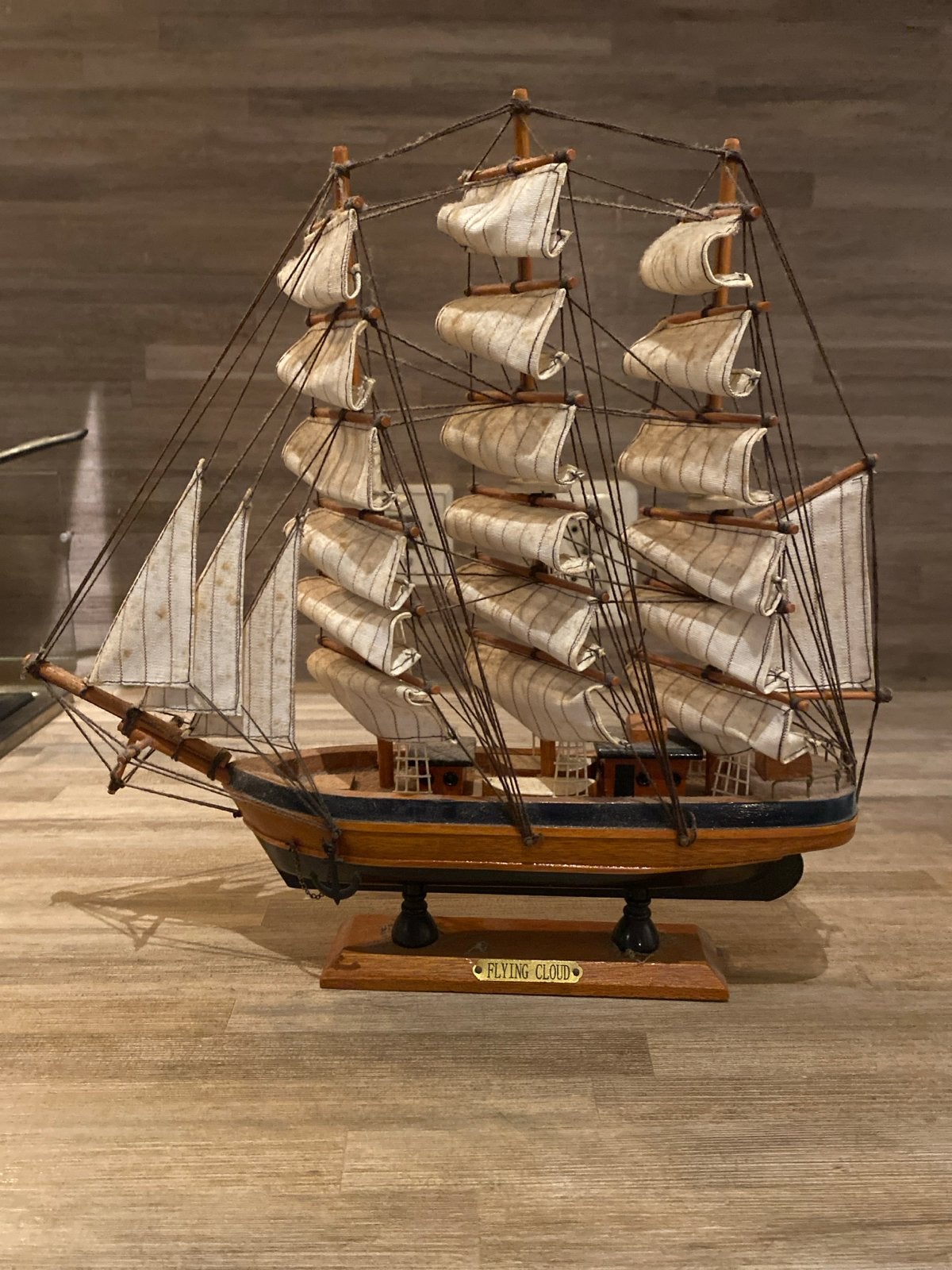 Decoratief Scheepsmodel "Flying Cloud", Ophalen, Gebruikt