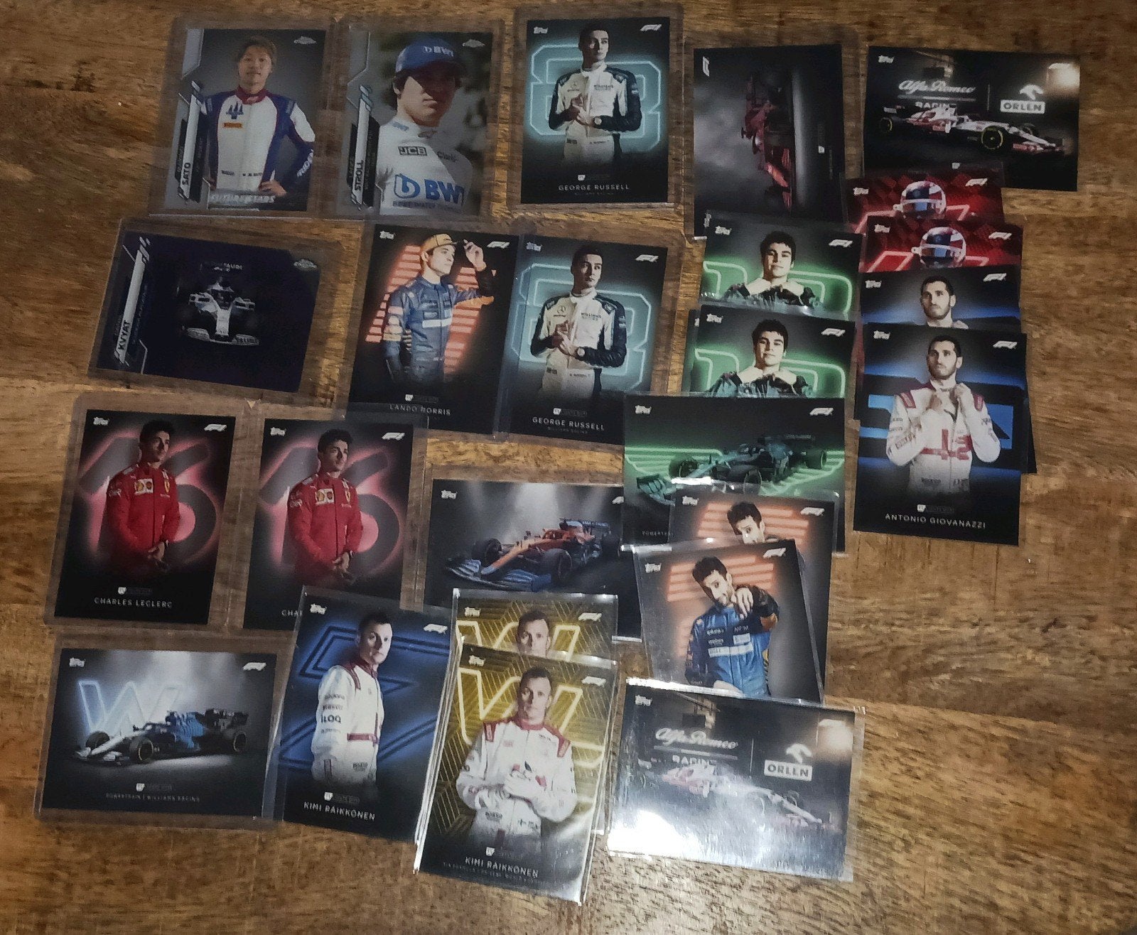 Formula one kaarten ( 27x ), Ophalen of Verzenden, Zo goed als nieuw, Formule 1