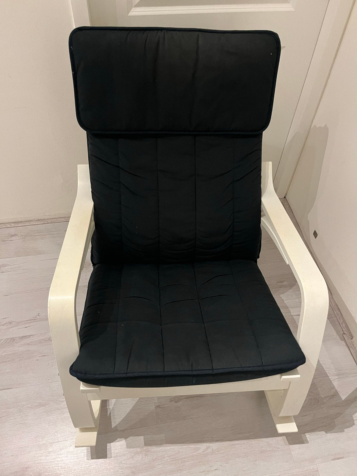 Ikea Poang schommelstoel, Ophalen, Gebruikt, Zwart, Eén