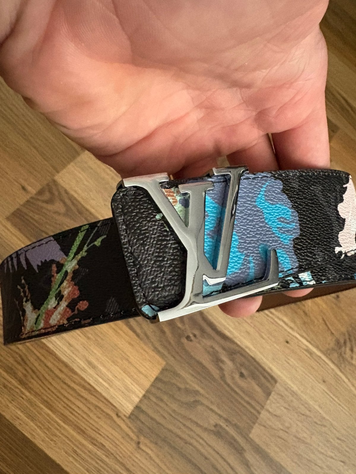 Riem maat 105, Kleding | Heren, Riemen en Ceinturen, Ophalen of Verzenden, Zo goed als nieuw, Zwart