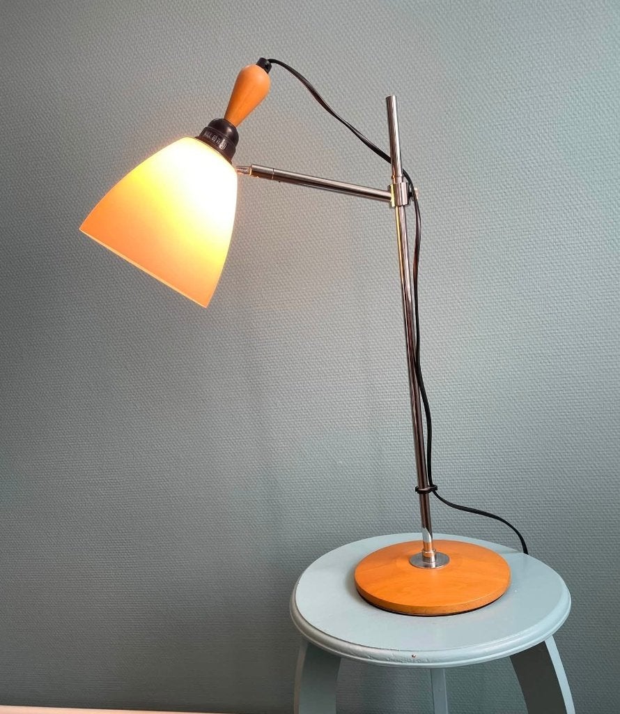 Vintage IKEA Skärholmen tafellamp, jaren '90. Helemaal gaaf!, Ophalen