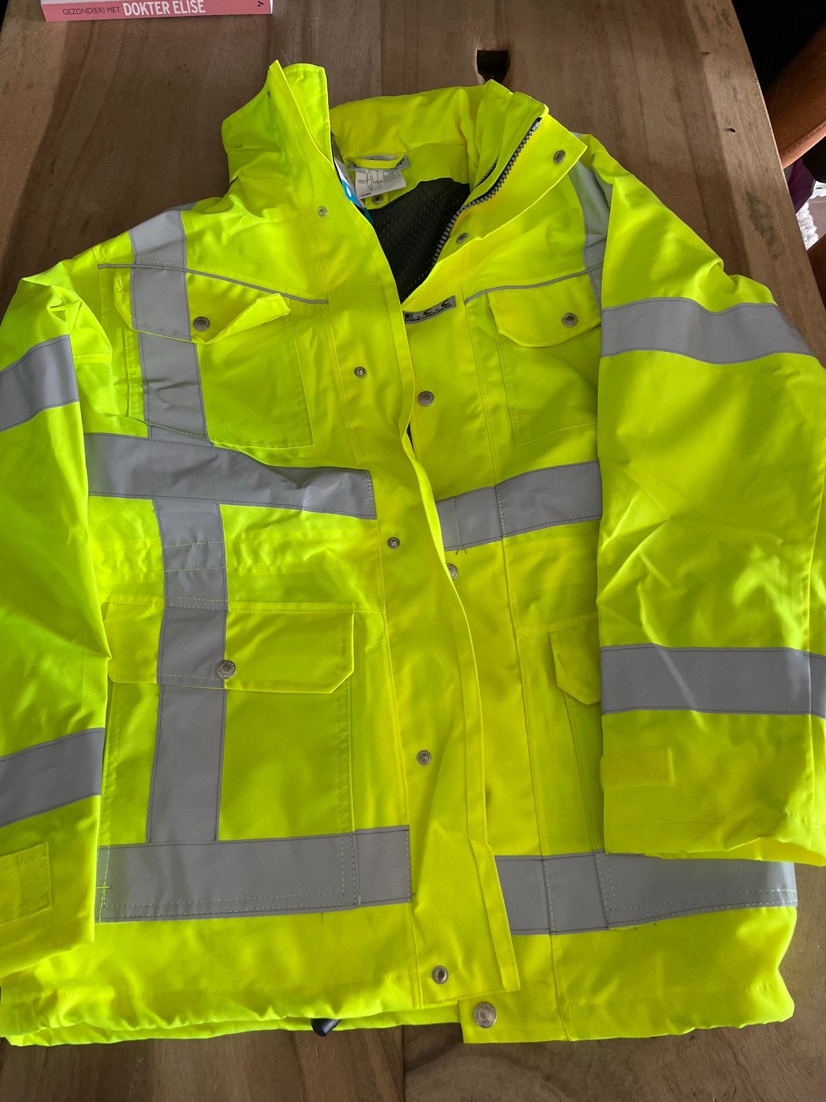 HYDROWEAR PARKA FRANEKER 04026005 FLUO GEEL Maat XL, Tuin en Terras, Ophalen of Verzenden, Nieuw, Jas