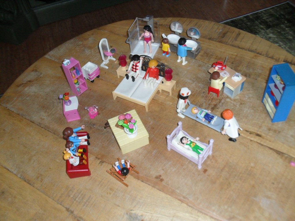 Playmobil weer thuis uit het ziekenhuis setje no 41, Ophalen of Verzenden, Zo goed als nieuw