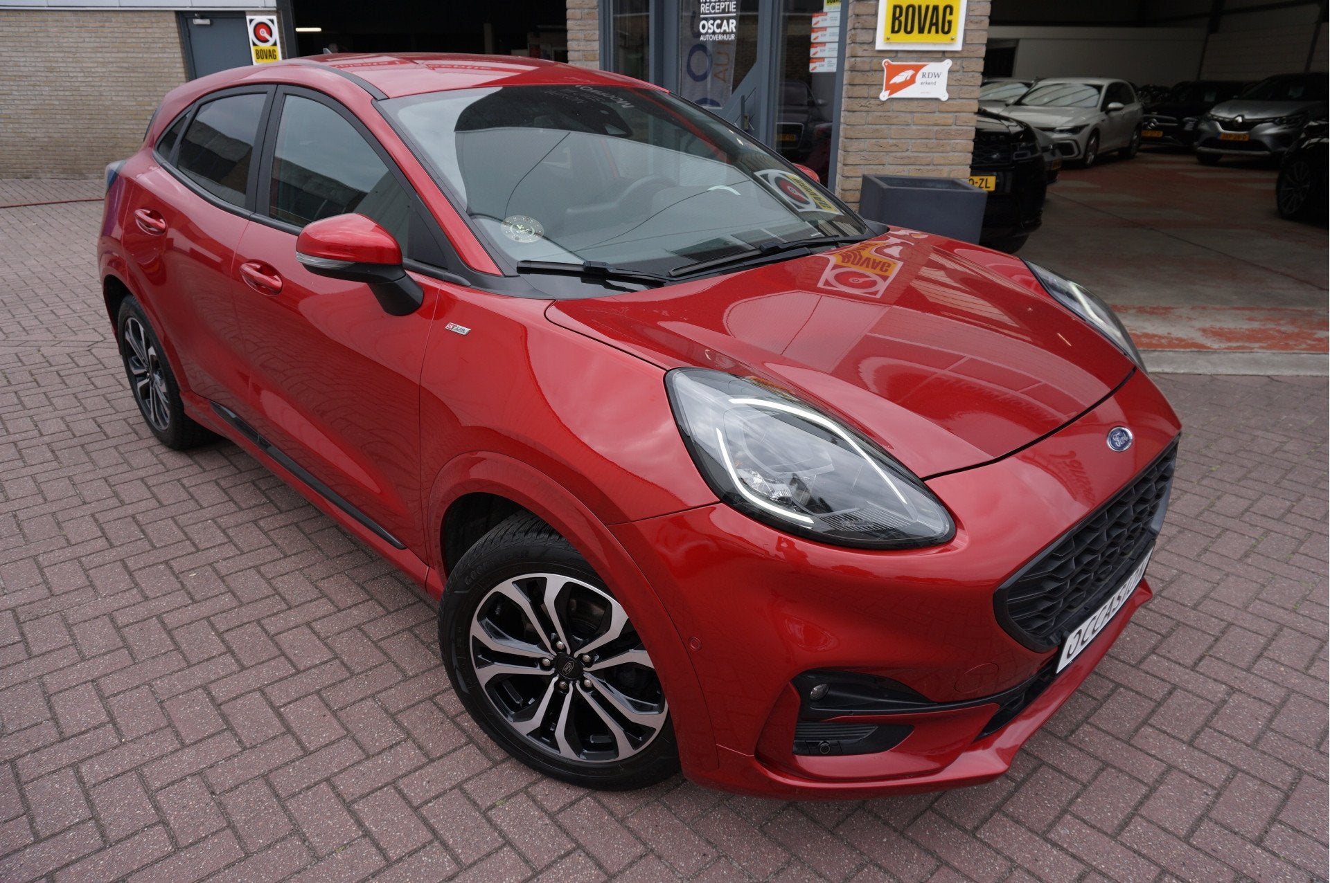 Ford Puma 1.0 EcoBoost ST-Line Automaat (bj 2021), Auto's, Stof, Zwart, 1226 kg, Bedrijf