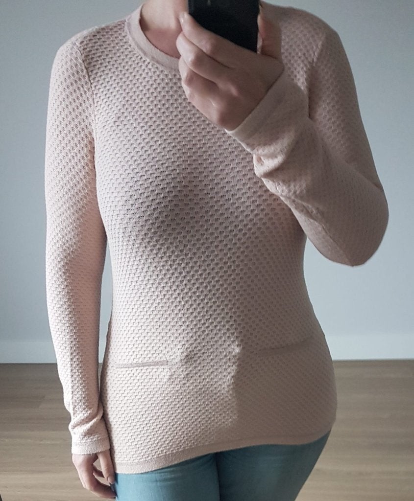 Trui Roze Ongedragen Nieuw, Kleding | Dames, Verzenden, Zo goed als nieuw, Roze, Maat 36 (S)