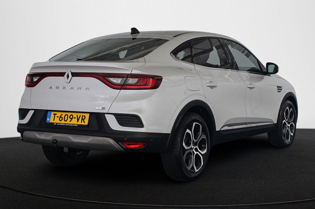 Renault Arkana 1.6 E-Tech hybrid 145 techno Keyless Apple Ca, Auto's, Renault, Arkana, Gebruikt, Euro 6, Leder en Stof