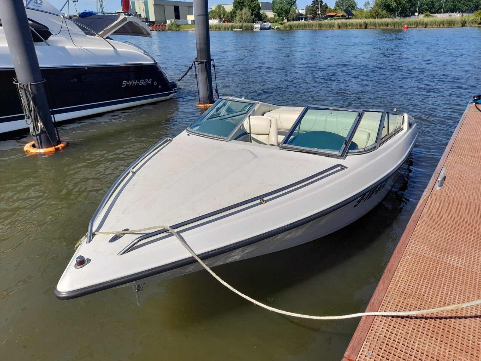 Crownline 180 cd 6 persoons speedboot 4.3 v6 mercruiser, Ophalen, Overige merken, Gebruikt, 1.90 meter