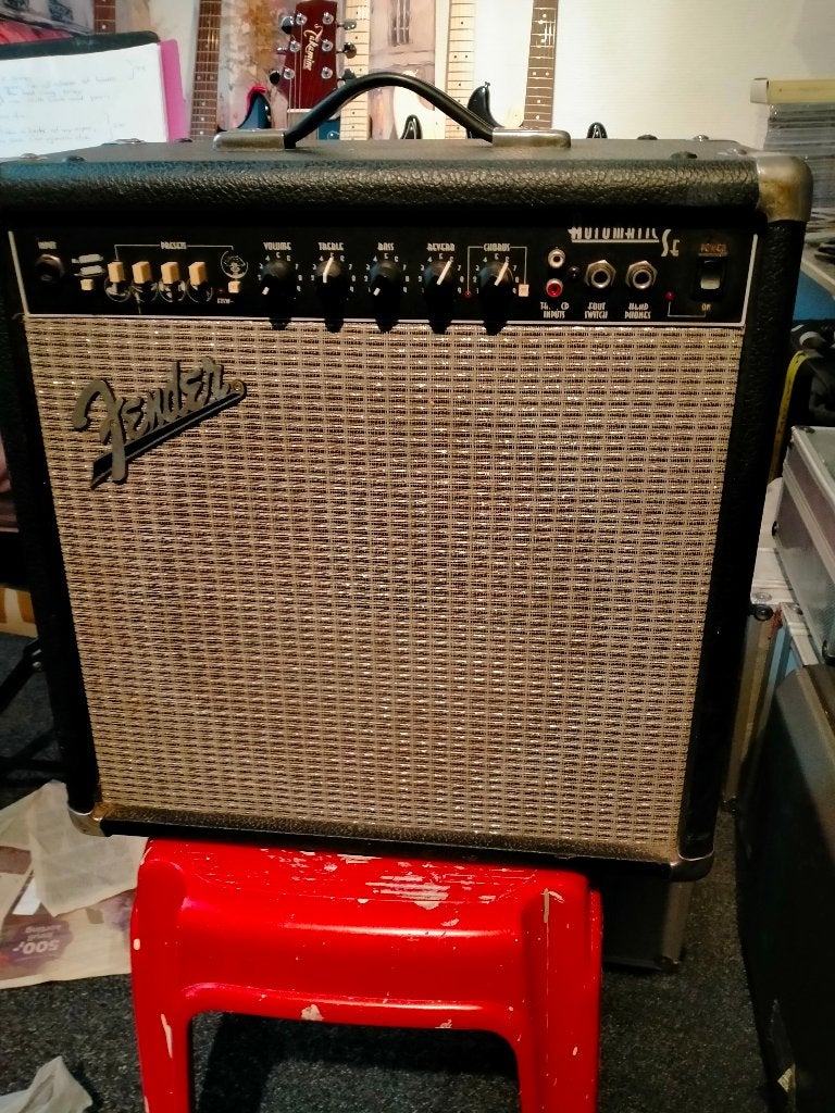 fender gitaar versterker, Ophalen of Verzenden, Gebruikt, Gitaar, Minder dan 50 watt