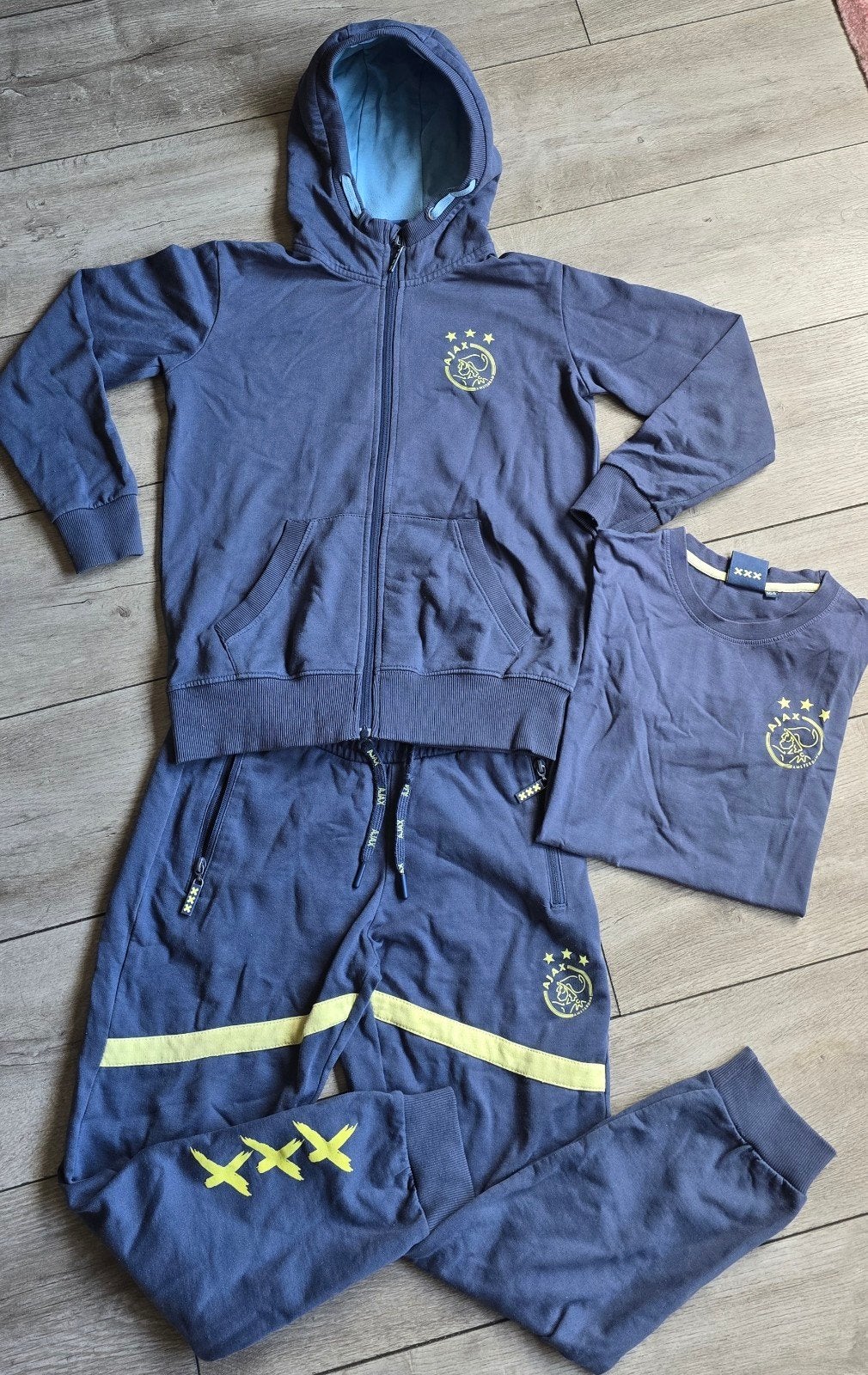 compleet Ajax pak 152 origineel, Ophalen of Verzenden, Overige maten, Blauw, Voetbal