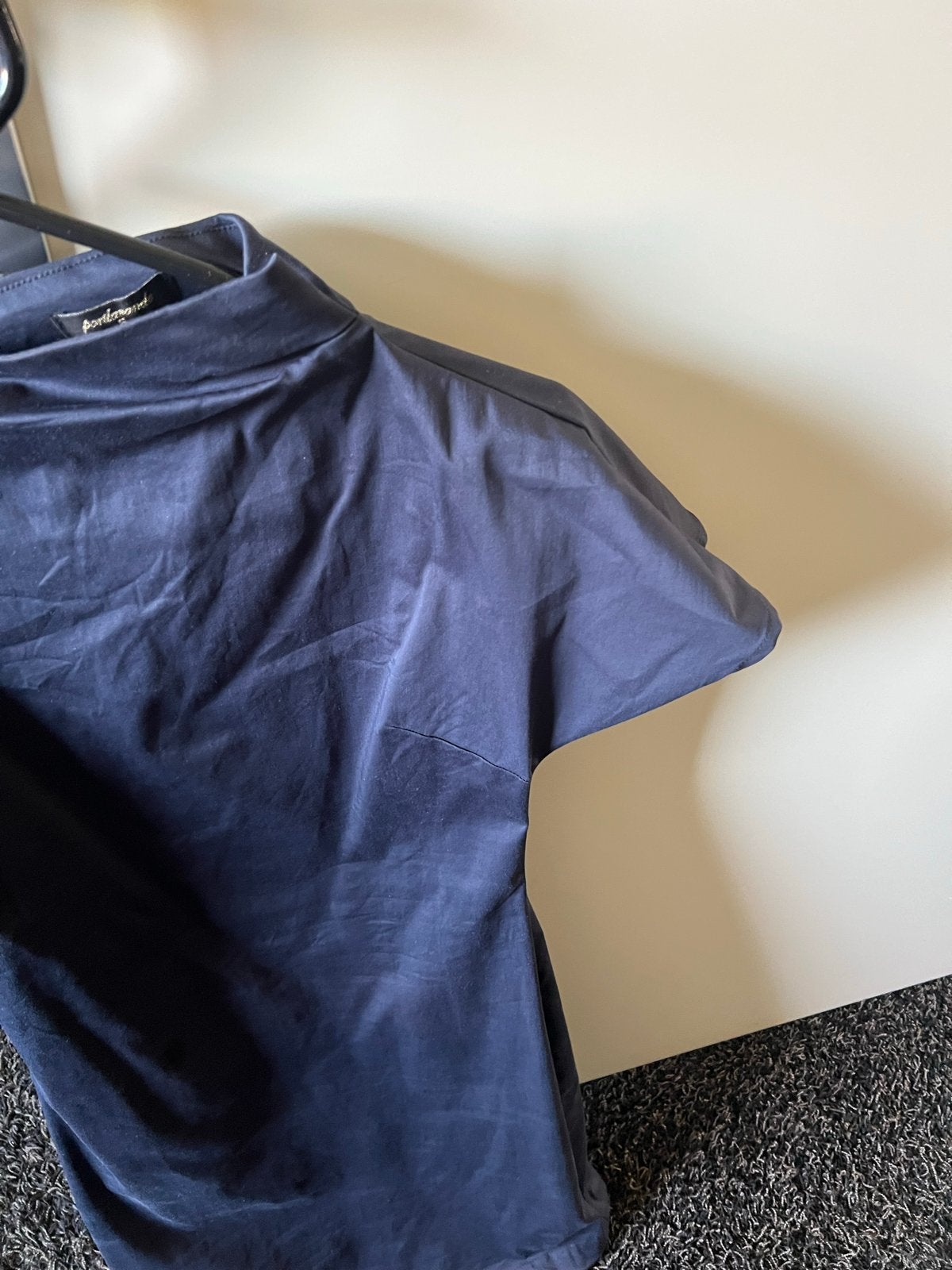 Portlavande jurk donkerblauw maat S, Kleding | Dames, Blauw, Ophalen of Verzenden, Zo goed als nieuw, Knielengte