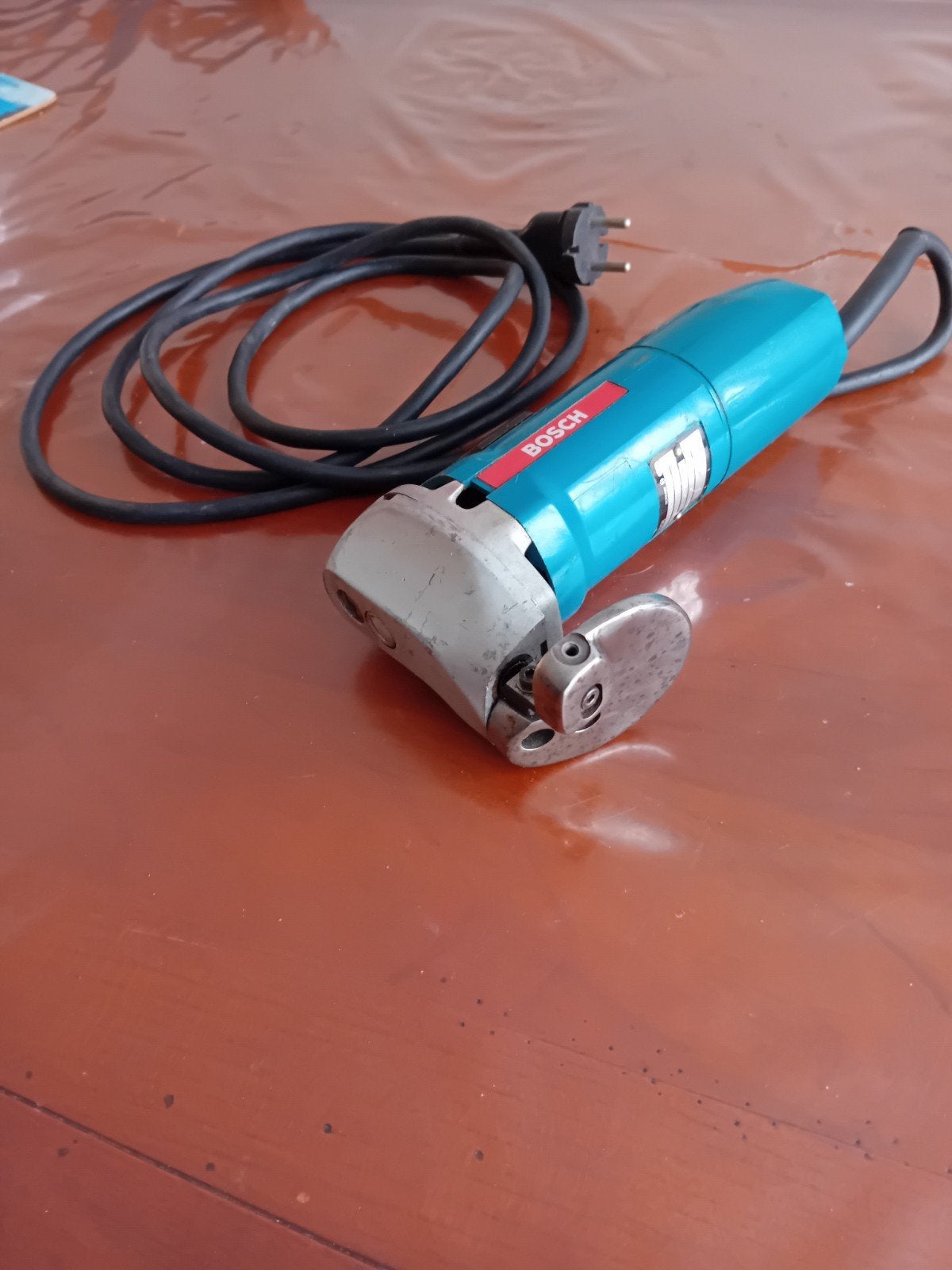 Electrische plaatschaar, Ophalen