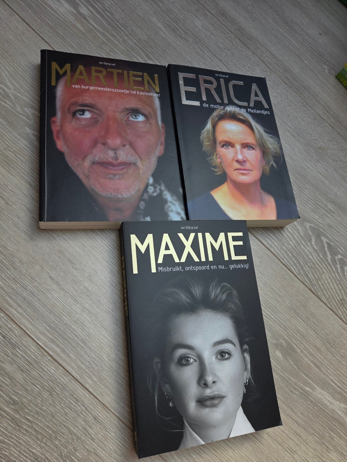 Martien + Erica + Maxime Meiland - 3x boeken, Ophalen of Verzenden, Gelezen, Sport