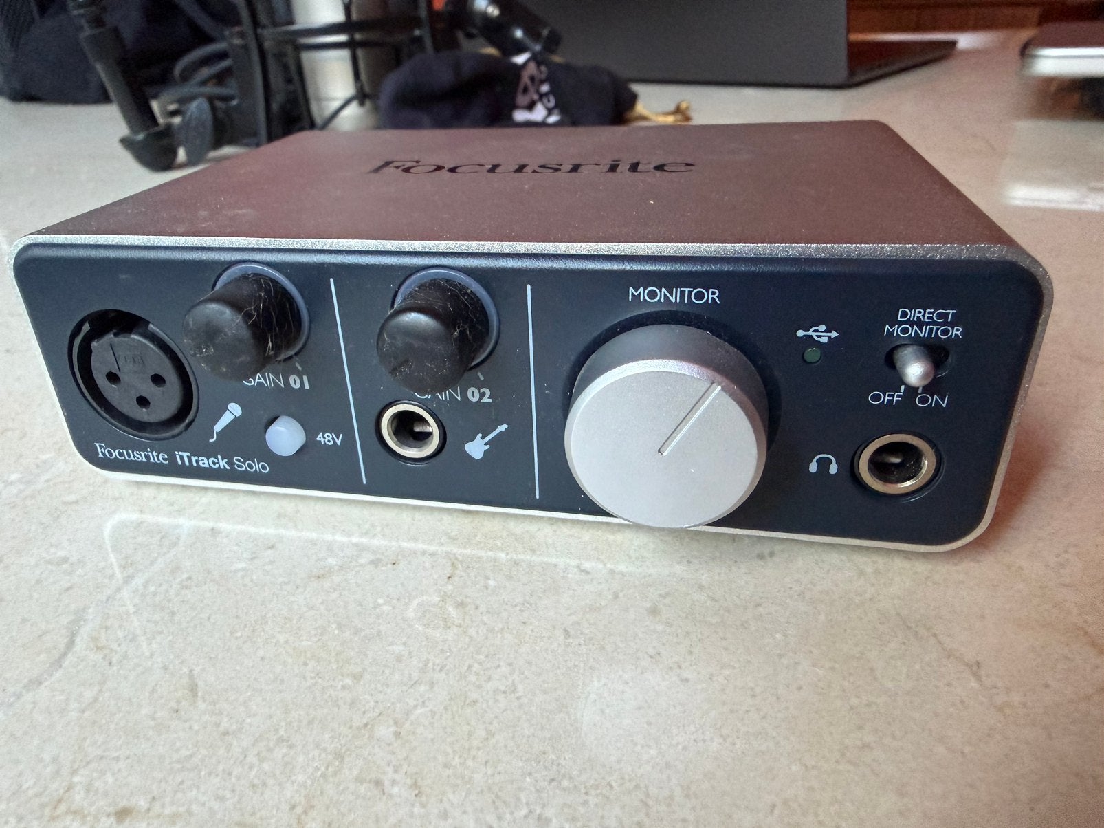 Focusrite iTrack solo, Ophalen of Verzenden, Gebruikt