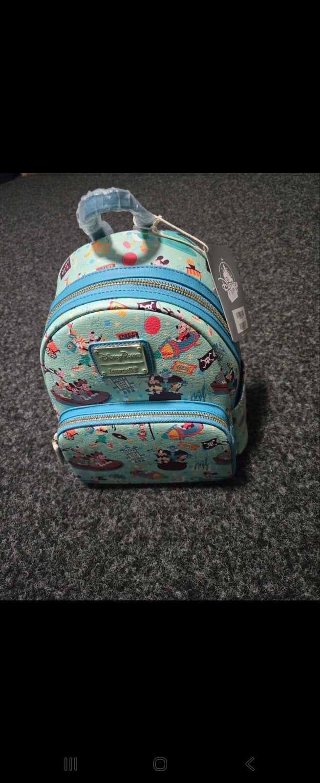 Nieuwe Disney Parks Loungefly Mickey & Minnie rugzak, Minder dan 30 cm, Disney of Dora, Nieuw, Ophalen of Verzenden