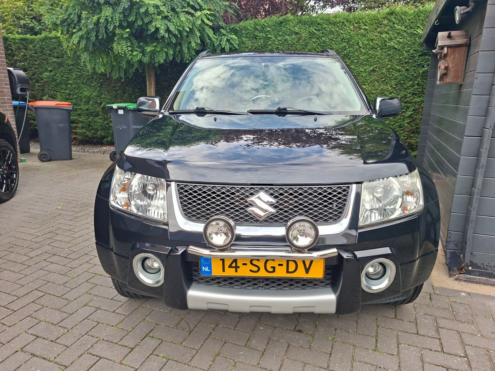 Suzuki Grand Vitara exclusive  1.6 3D 2006 Zwart, Auto's, 1345 kg, 4 cilinders, Zwart, Handgeschakeld