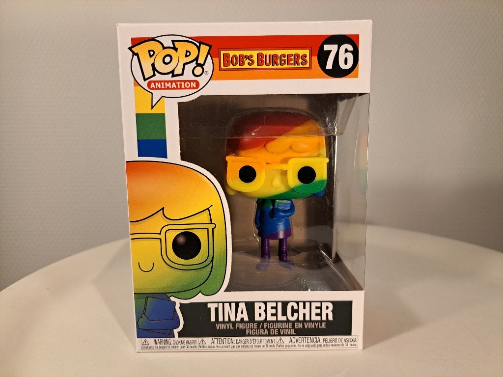 Funko Pop! Bob's Burgers - Tina Belcher (Pride Editie) #76, Funko, Nieuw, Ophalen of Verzenden, 2802 Wetmore Ave, Everett, WA 98201, USA