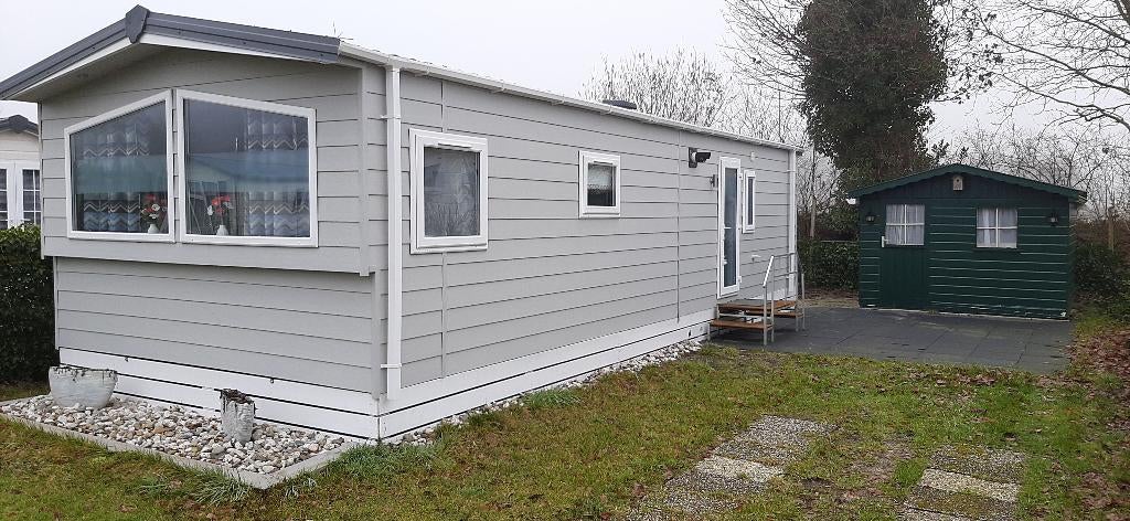 Nieuwe Silverstar Chalet Hardenberg/Rheeze te koop, Caravans en Kamperen, Stacaravans, tot en met 4, Ophalen