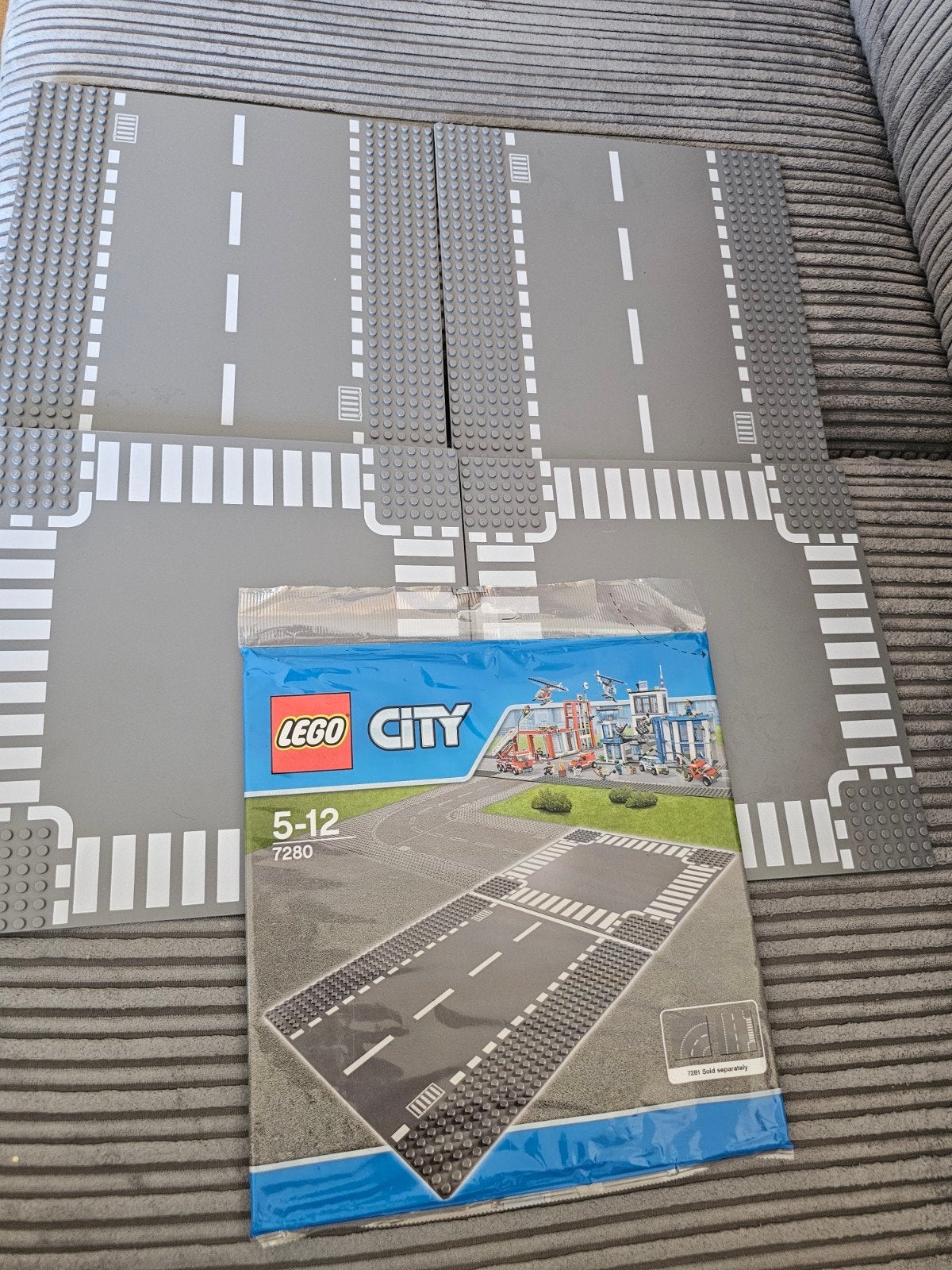 lego city 7280 auto Grondplaten, Kinderen en Baby's, Speelgoed | Duplo en Lego, City, Lego, Nieuw, Ophalen of Verzenden