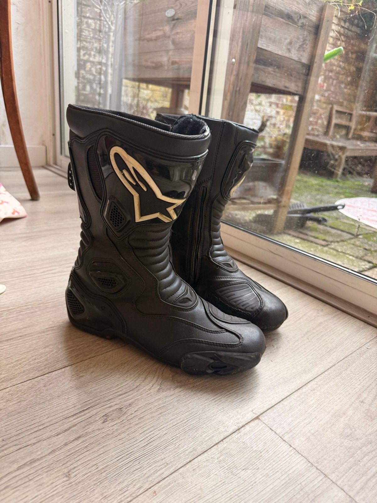 Alpinestars S-MX 5 Motorlaarzen Maat 44 Zwart, Motoren, Ophalen of Verzenden, Tweedehands, Heren, Laarzen