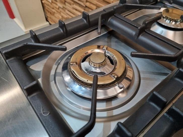 Luxe Boretti Majestic Fornuis 120cm antraciet 7 pit 2 oven, Niet ingevuld, 60 cm of meer, Niet ingevuld, Ophalen of Verzenden