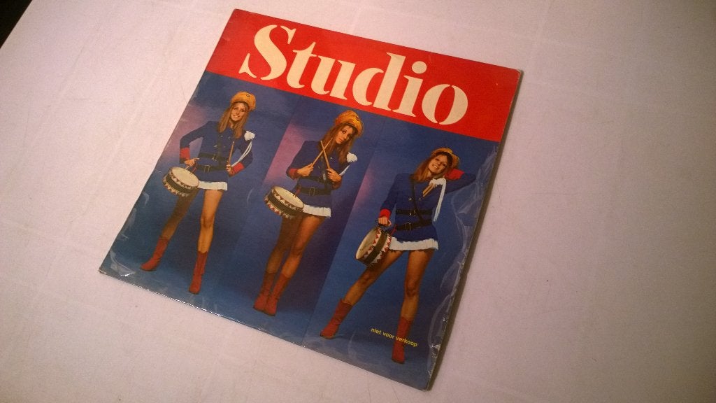 The à gogo orchestra & singers ‎– studio presenteert: ma, Inclusief binnenhoes, Ophalen, Gebruikt, 12 inch