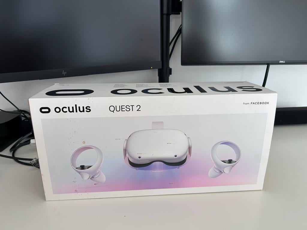 Oculus Quest 2 VR-bril - Zo goed als nieuw, Ophalen of Verzenden, Zo goed als nieuw, VR-bril, Overige platformen
